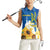 Stand For Ukraine Women Sleeveless Polo Shirt Dove Of Peace Sunflower