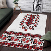 Ukraine Area Rug Ukrainian Traditional Folk Patterns