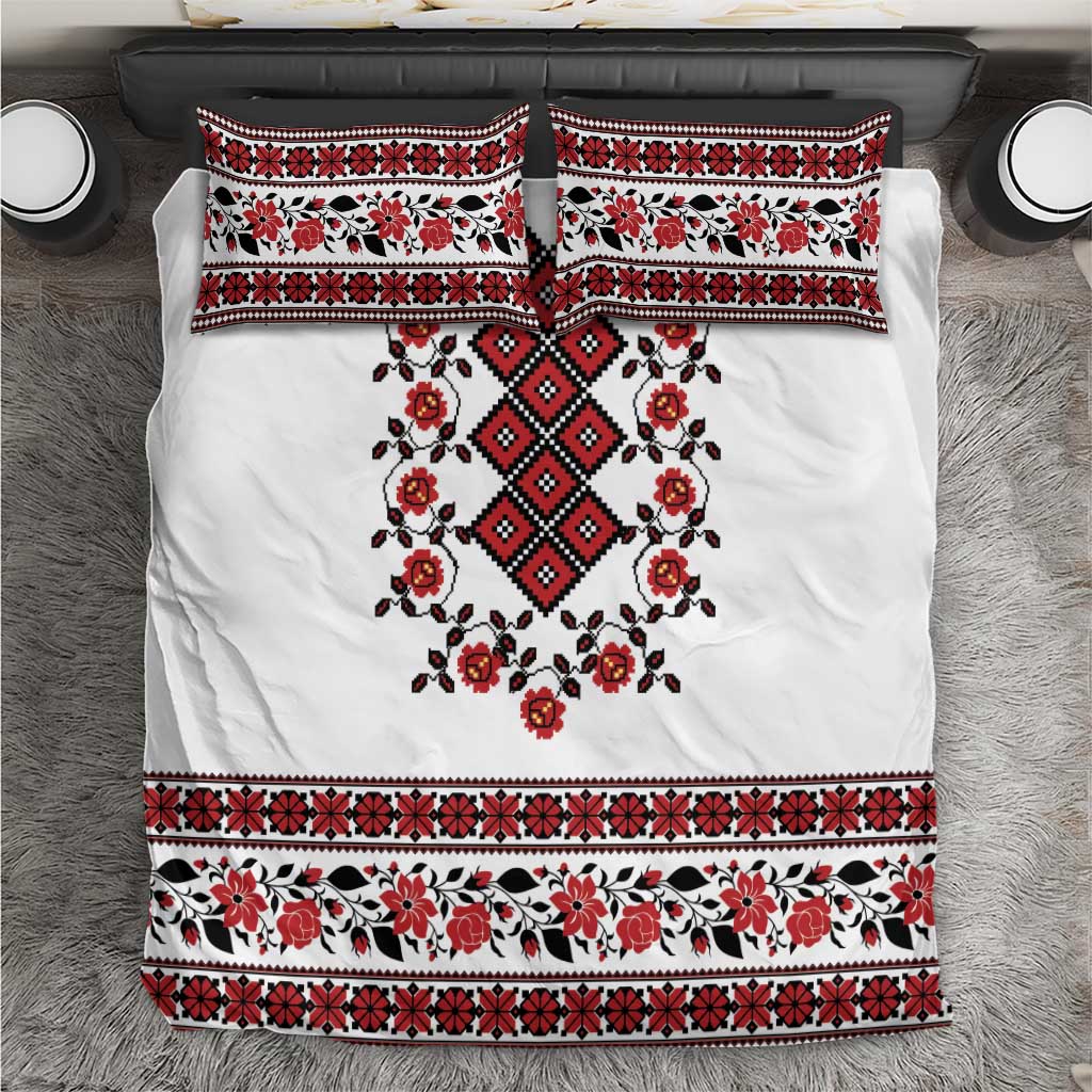 Ukraine Bedding Set Ukrainian Traditional Folk Patterns