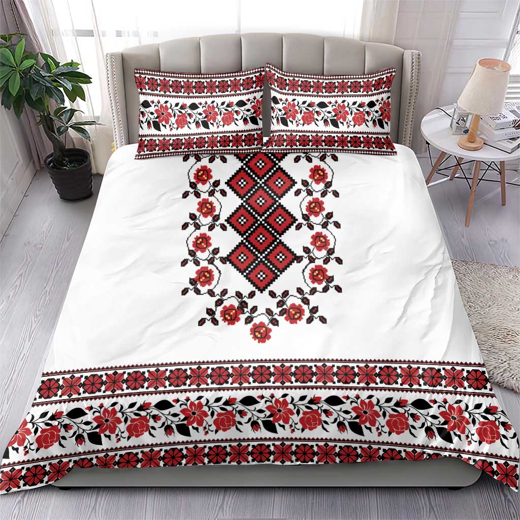 Ukraine Bedding Set Ukrainian Traditional Folk Patterns