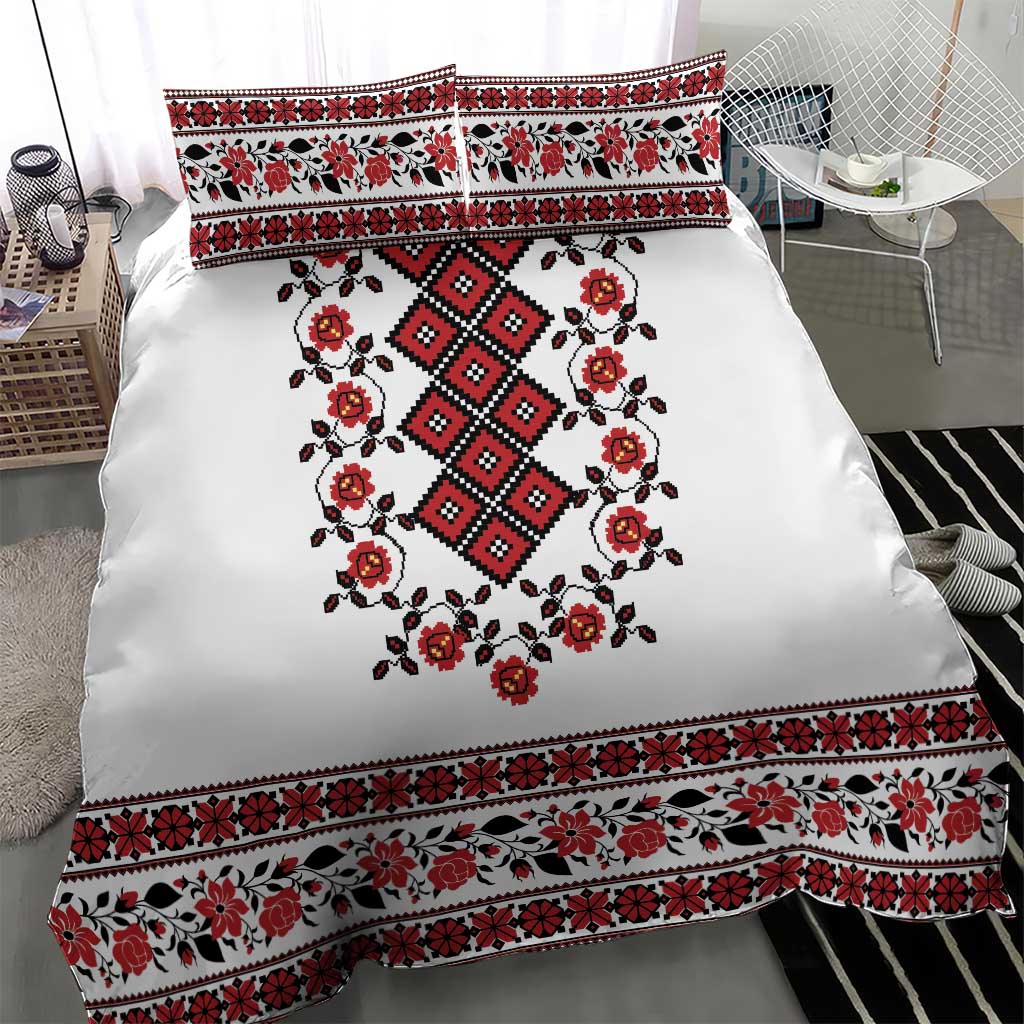 Ukraine Bedding Set Ukrainian Traditional Folk Patterns