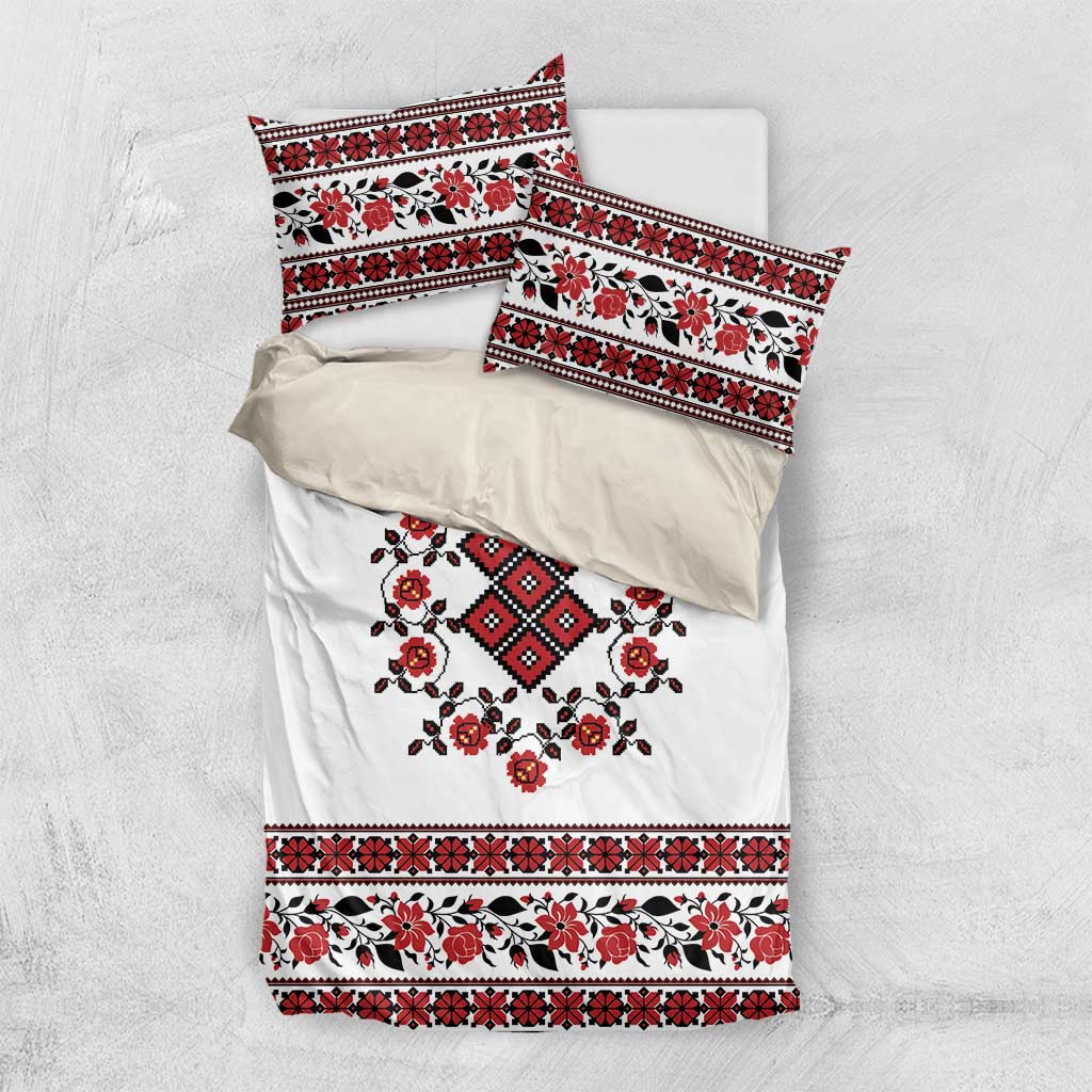 Ukraine Bedding Set Ukrainian Traditional Folk Patterns