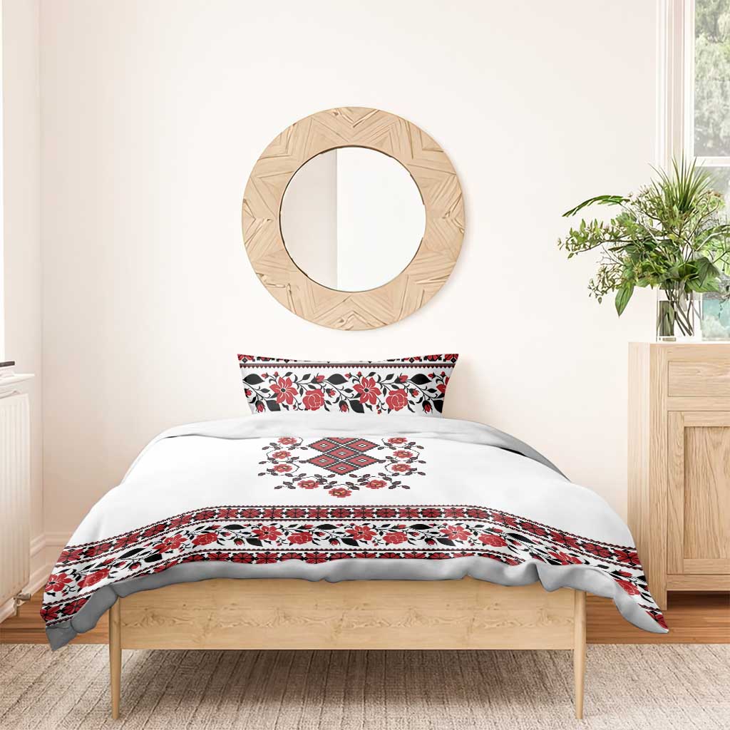 Ukraine Bedding Set Ukrainian Traditional Folk Patterns