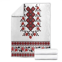 Ukraine Blanket Ukrainian Traditional Folk Patterns