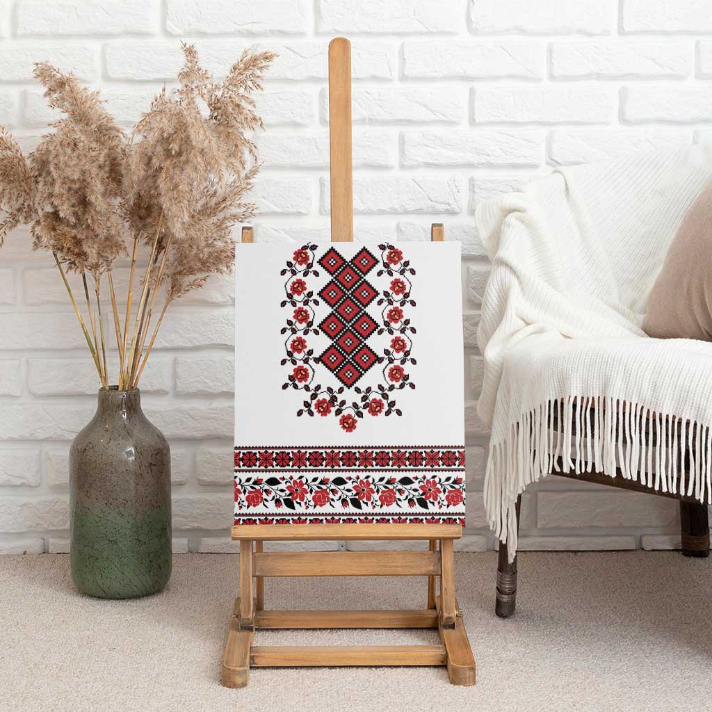 Ukraine Canvas Wall Art Ukrainian Traditional Folk Patterns