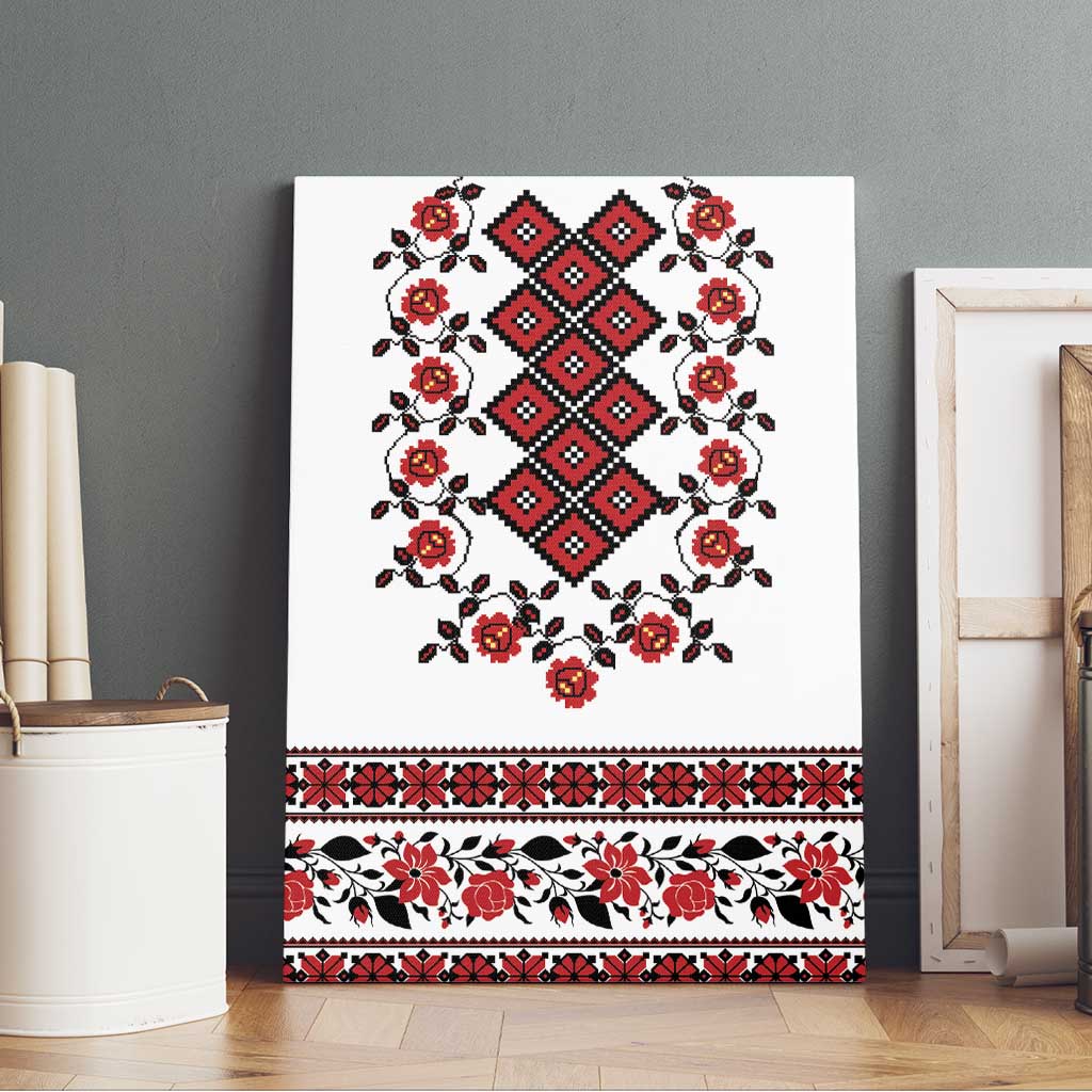 Ukraine Canvas Wall Art Ukrainian Traditional Folk Patterns