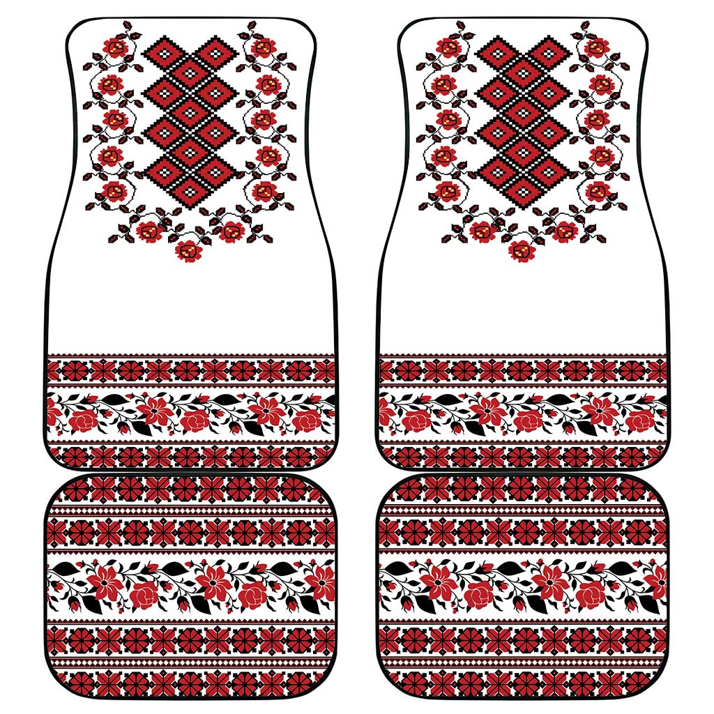 Ukraine Car Mats Ukrainian Traditional Folk Patterns