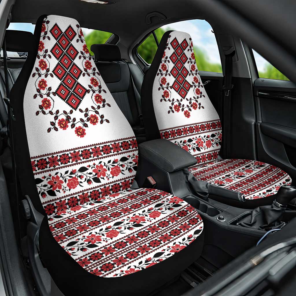 Ukraine Car Seat Cover Ukrainian Traditional Folk Patterns