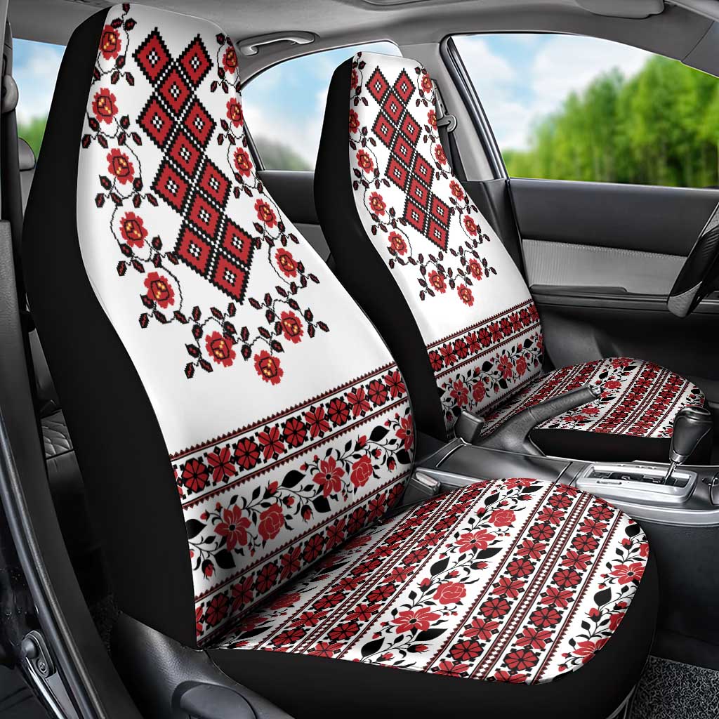 Ukraine Car Seat Cover Ukrainian Traditional Folk Patterns
