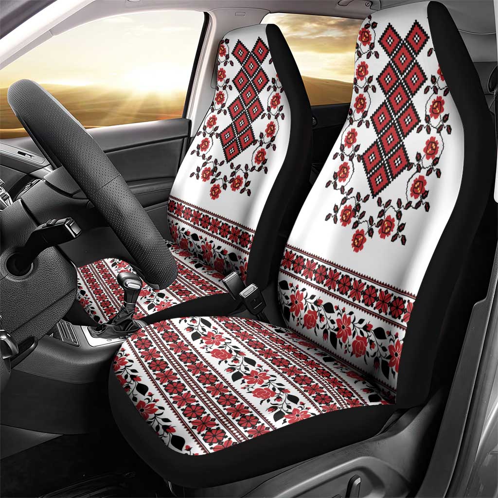 Ukraine Car Seat Cover Ukrainian Traditional Folk Patterns