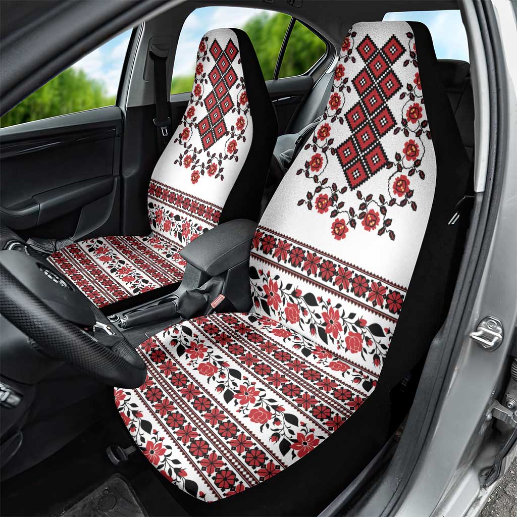 Ukraine Car Seat Cover Ukrainian Traditional Folk Patterns