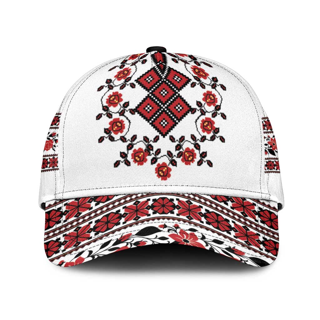 Ukraine Classic Cap Ukrainian Traditional Folk Patterns - Wonder Print Shop