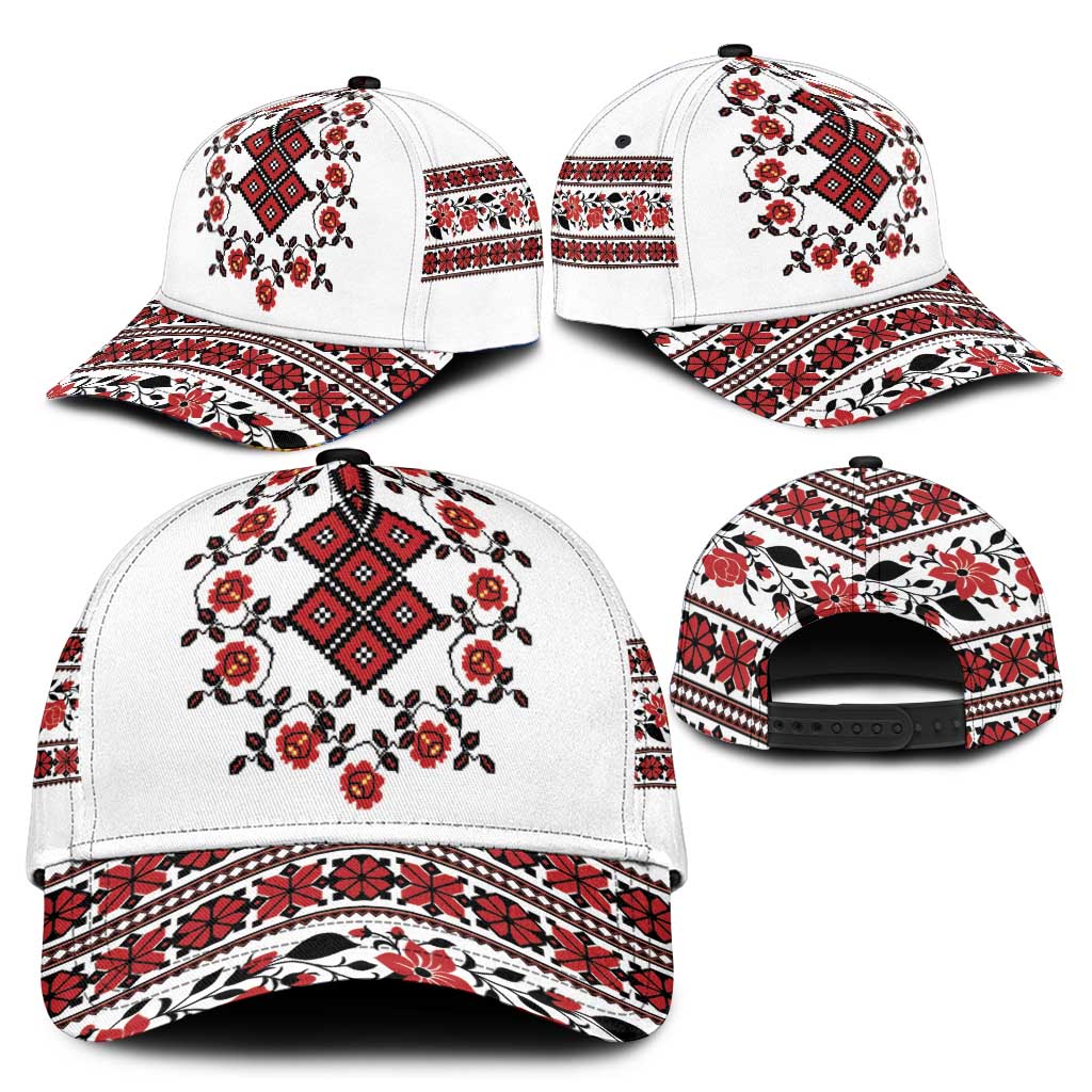 Ukraine Classic Cap Ukrainian Traditional Folk Patterns - Wonder Print Shop