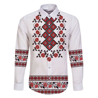 Ukraine Family Matching Long Sleeve Bodycon Dress and Hawaiian Shirt Ukrainian Traditional Folk Patterns