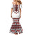 Ukraine Family Matching Mermaid Dress and Hawaiian Shirt Ukrainian Traditional Folk Patterns