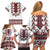 Ukraine Family Matching Off Shoulder Short Dress and Hawaiian Shirt Ukrainian Traditional Folk Patterns