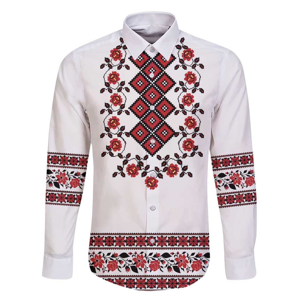 Ukraine Family Matching Short Sleeve Bodycon Dress and Hawaiian Shirt Ukrainian Traditional Folk Patterns