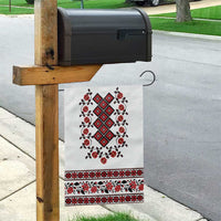Ukraine Garden Flag Ukrainian Traditional Folk Patterns