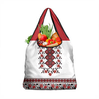 Ukraine Grocery Bag Ukrainian Traditional Folk Patterns