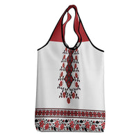 Ukraine Grocery Bag Ukrainian Traditional Folk Patterns