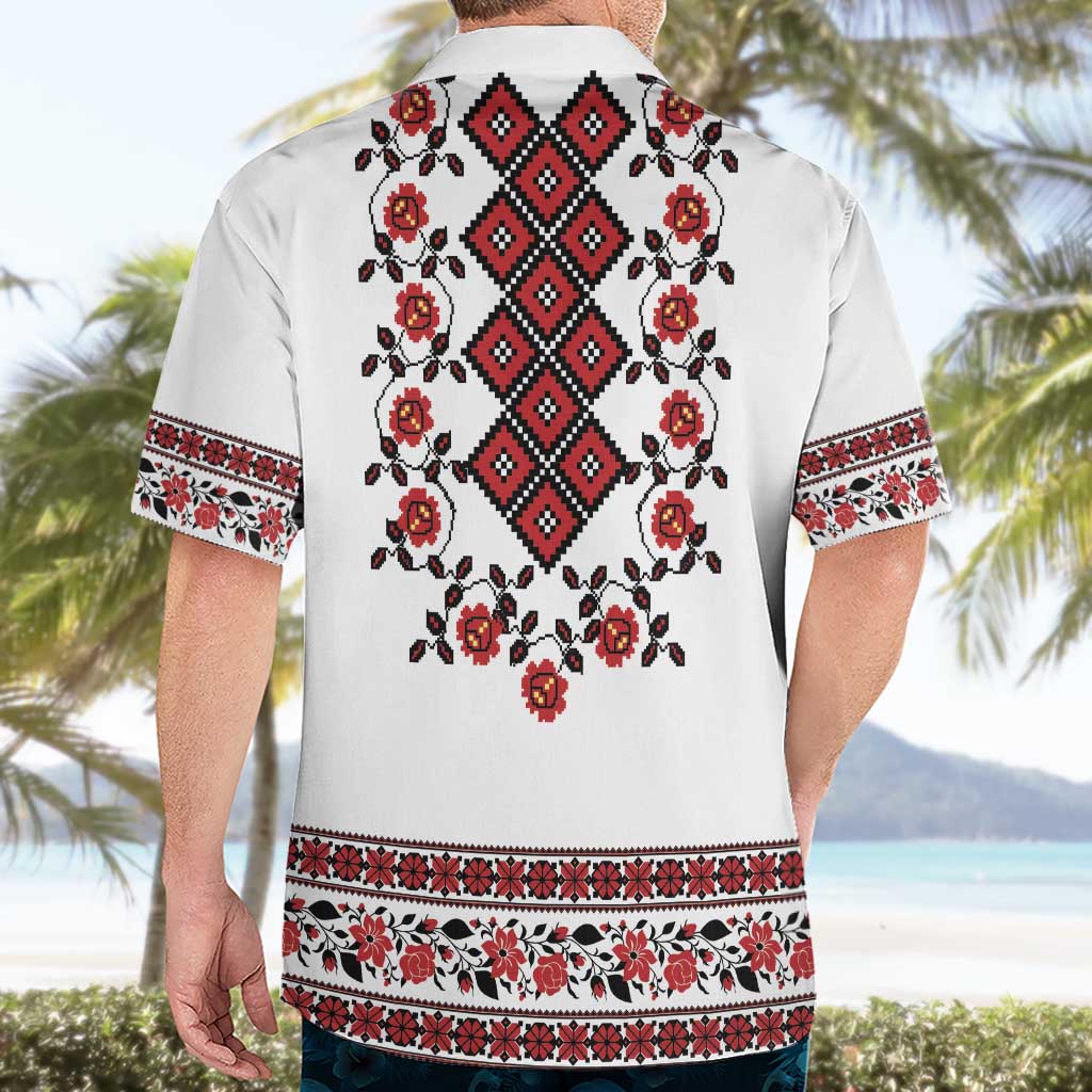 Ukraine Hawaiian Shirt Ukrainian Traditional Folk Patterns