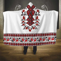 Ukraine Hooded Blanket Ukrainian Traditional Folk Patterns