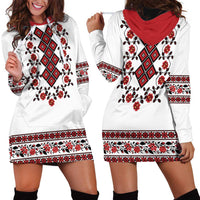 Ukraine Hoodie Dress Ukrainian Traditional Folk Patterns
