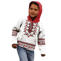Ukraine Kid Hoodie Ukrainian Traditional Folk Patterns