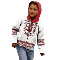 Ukraine Kid Hoodie Ukrainian Traditional Folk Patterns