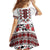 Ukraine Kid Short Sleeve Dress Ukrainian Traditional Folk Patterns