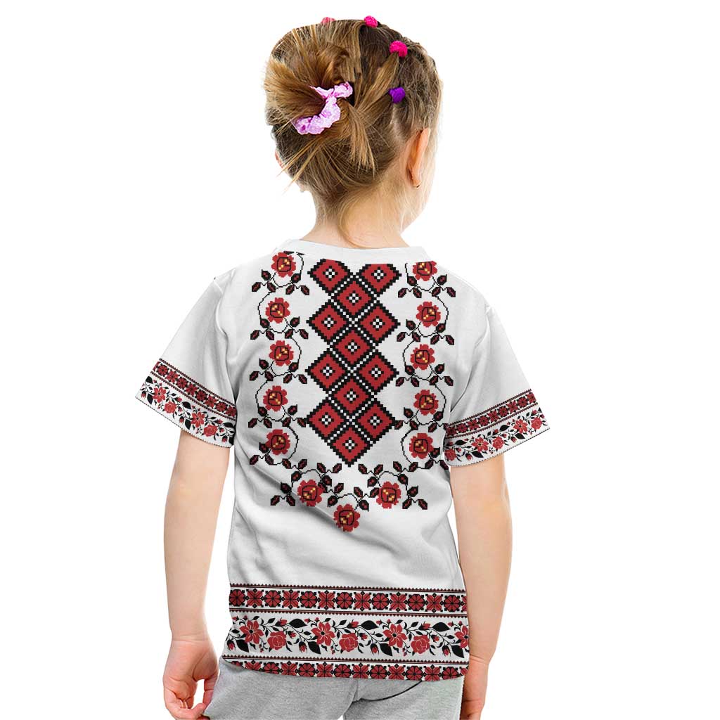Ukraine Kid T Shirt Ukrainian Traditional Folk Patterns
