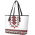 Ukraine Leather Tote Bag Ukrainian Traditional Folk Patterns