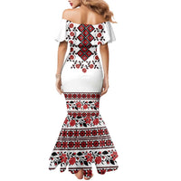 Ukraine Mermaid Dress Ukrainian Traditional Folk Patterns