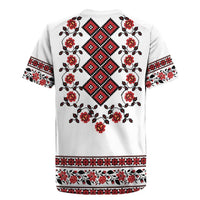 Ukraine Rugby Jersey Ukrainian Traditional Folk Patterns