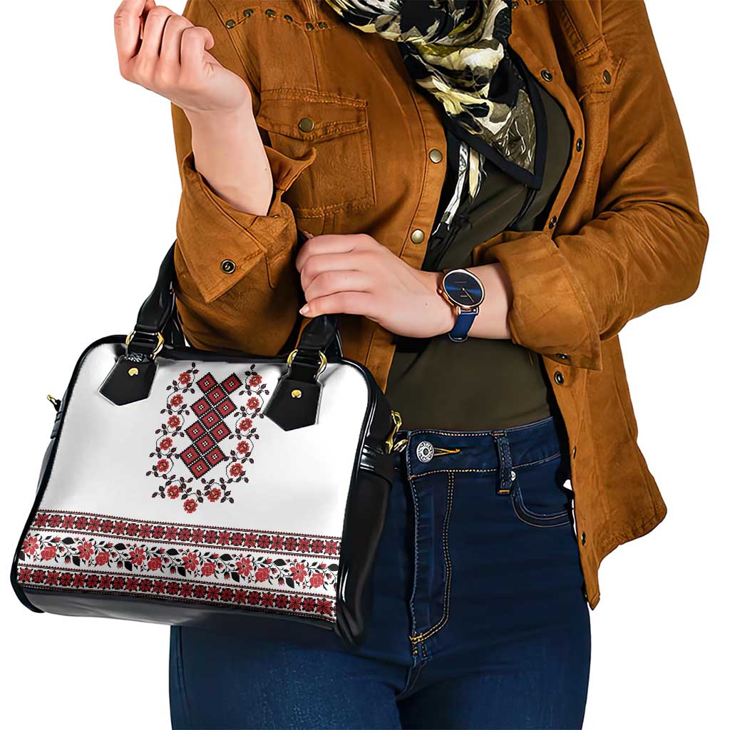Ukraine Shoulder Handbag Ukrainian Traditional Folk Patterns