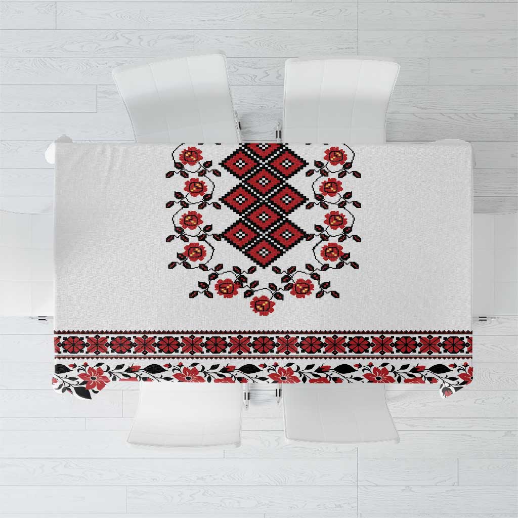 Ukraine Tablecloth Ukrainian Traditional Folk Patterns