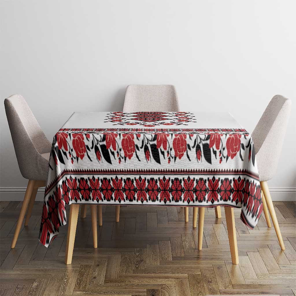 Ukraine Tablecloth Ukrainian Traditional Folk Patterns