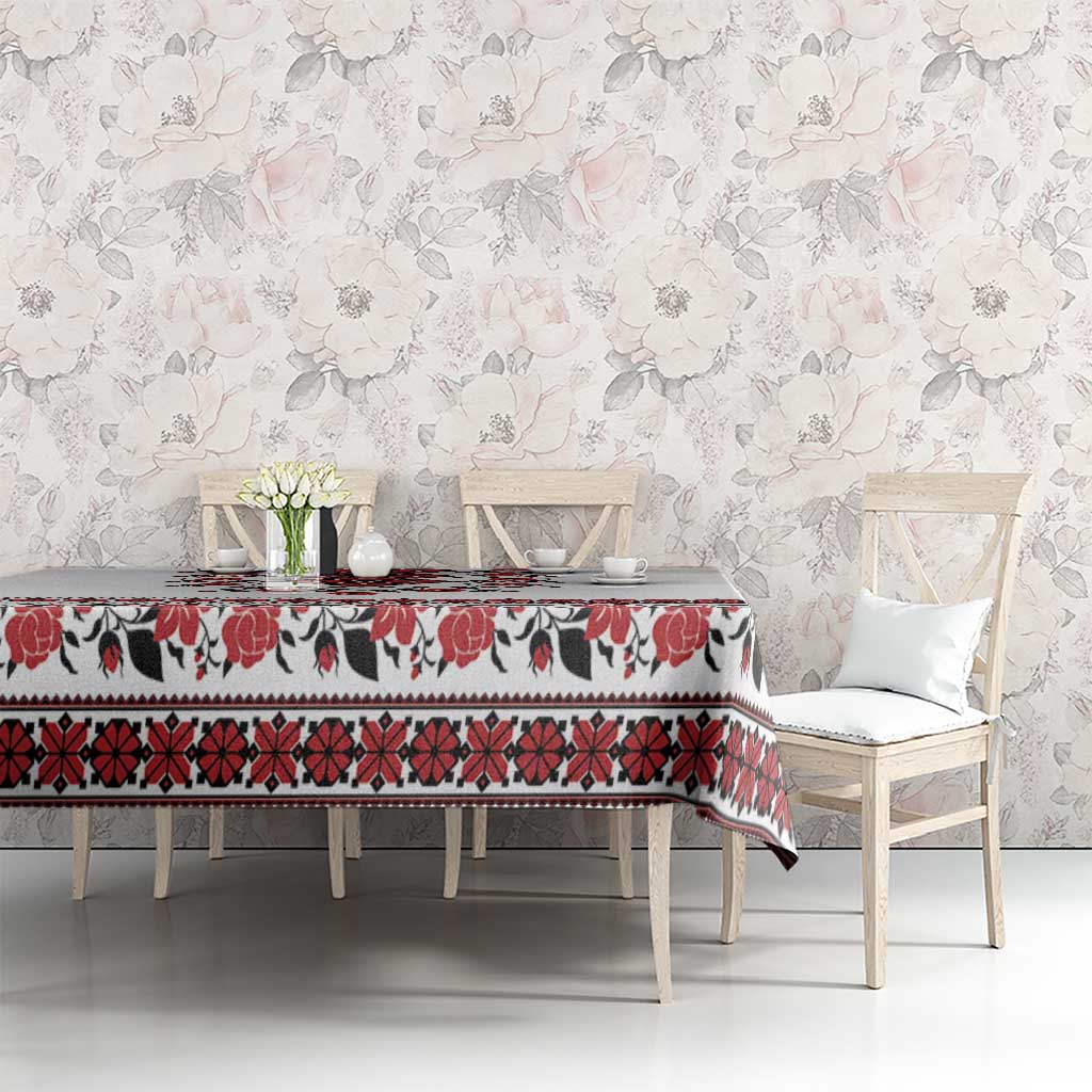Ukraine Tablecloth Ukrainian Traditional Folk Patterns