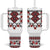 Ukraine Tumbler With Handle Ukrainian Traditional Folk Patterns