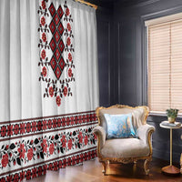 Ukraine Window Curtain Ukrainian Traditional Folk Patterns