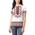 Ukraine Women Polo Shirt Ukrainian Traditional Folk Patterns