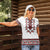 Ukraine Women Polo Shirt Ukrainian Traditional Folk Patterns