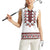 Ukraine Women Sleeveless Polo Shirt Ukrainian Traditional Folk Patterns