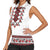 Ukraine Women Sleeveless Polo Shirt Ukrainian Traditional Folk Patterns