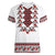 Ukraine Women V-Neck T-Shirt Ukrainian Traditional Folk Patterns