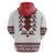 Ukraine Zip Hoodie Ukrainian Traditional Folk Patterns