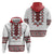 Ukraine Zip Hoodie Ukrainian Traditional Folk Patterns