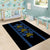 Ukraine Folk Patterns Area Rug Sporty Style