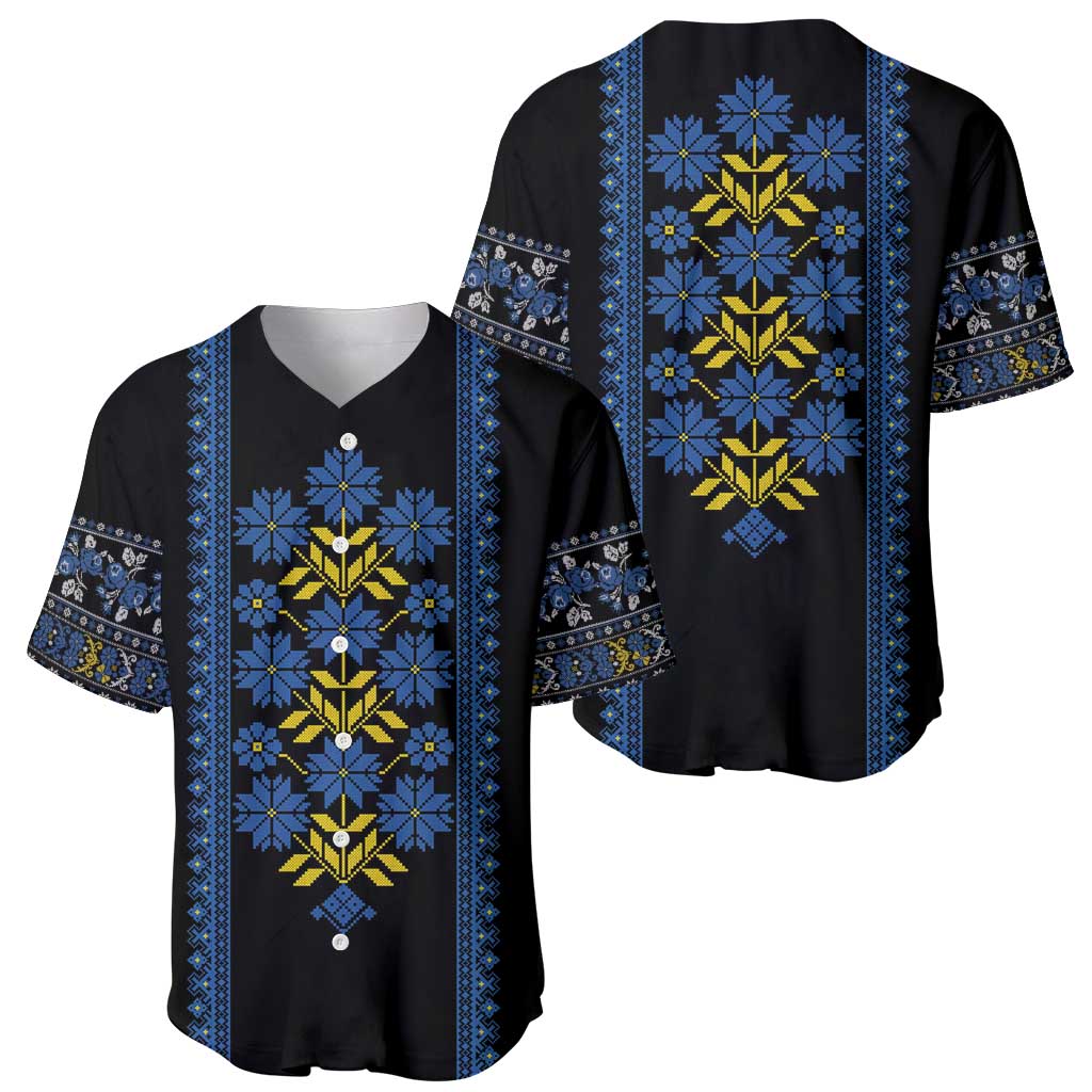 Ukraine Folk Patterns Baseball Jersey Sporty Style