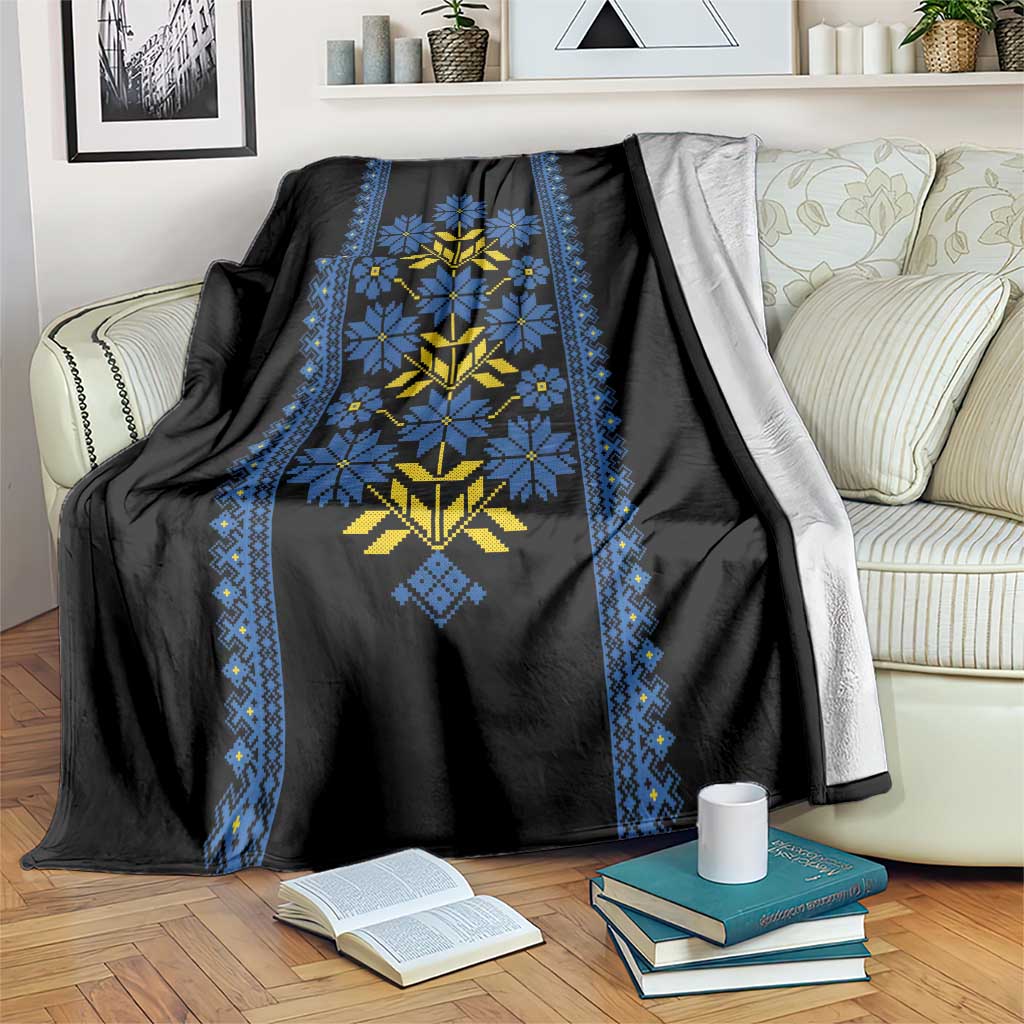 Ukraine Folk Patterns Blanket Sporty Style